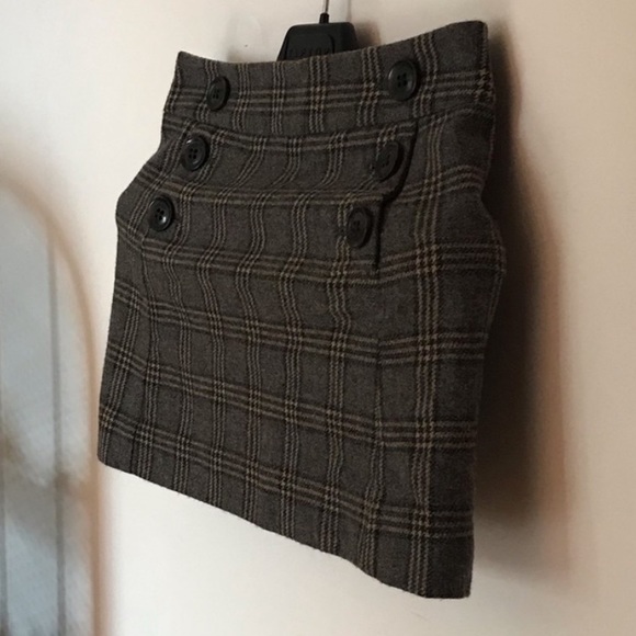 Size 0 Plaid Vintage Skirt - Picture 3 of 7